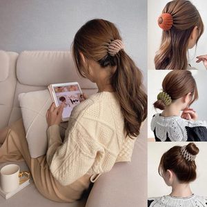 Colorful Velvet <strong>Hair</strong> Accessories <strong>Birds</strong> <strong>Nest</strong> <strong>Hair</strong> Ties and <strong>Clips</strong> for Women Scrunchies Bun Maker and Ponytail Holders <strong>Hair</strong> <strong>Clip</strong> - Product Image 2