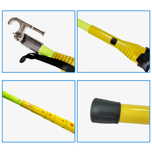Varilla aislada de poste operativo de alta calidad, 6 nudos, Escala de cinta de 7,8 M, barra caliente telescópica de alto voltaje - Product Image 4