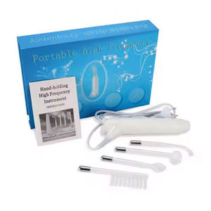 Varita de Terapia Facial Galvánica de Alta Frecuencia con Luz de Sonda Naranja/Morada/Azul y 110-220V para el Cuidado de la Piel - Product Image 3