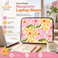 Housse d'ordinateur portable personnalisée en néoprène, sacoche pour ordinateur portable, pochette légère pour ordinateur portable, housse pour ordinateur portable pour les voyages, le bureau, le travail, cadeau d'usine OEM