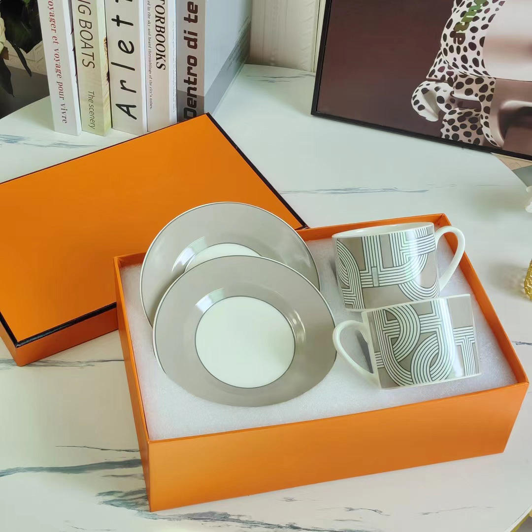 double cup and saucer