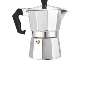 Italiaanse Stijl Luxe Moka Pot Handleiding Draagbare Espresso Koffiezetapparaat Dure Koffiemachine Koffiepot