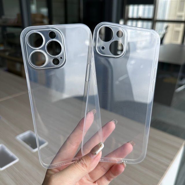 For iPhone 15 Pro Max Non Yellowing Clear Phone Cover Slim Thin Crystal Transparent Case for iPhone for 15 Pro