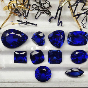 Zafiro Azul Redondo de 5mm, Precio de Fábrica, Piedra Preciosa Suelta, Piedras de Laboratorio Coloridas, Venta al Por Mayor para la Elaboración de Joyería Fina y Hermosa - Product Image 3