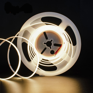 Bán buôn 8 mét linh hoạt COB <span class=keywords><strong>LED</strong></span> Strip ánh sáng trong nhà/ngoài trời không thấm nước 4000K 6500K 3000K tùy chọn 12V/24V 480chip/M đèn đồng - Product Image 4