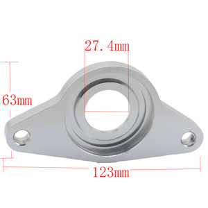 Base de montage Auso-Racing SQV4 en alliage d'aluminium, adaptateur de soupape de décharge externe pour turbo Subaru - Product Image 5