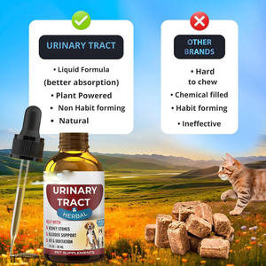 EDUZEBRA Gotas para el <span class=keywords><strong>Tratamiento</strong></span> del Tracto Urinario para Perros y Gatos - Suplemento Herbal Natural que Apoya la Salud de la Vejiga y Alivia <span class=keywords><strong>los</strong></span> Cálculos Renales - Product Image 6