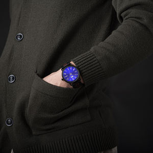 Kingnow 2021 Reloj deportivo de lujo para hombre/Reloj de cuarzo de moda con fecha automática Reloj de pulsera de madera Envío rápido Venta caliente - Product Image 6