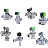 Vanne à impulsion DMF pour le nettoyage des dépôts, vanne d'évacuation des poussières à angle droit en alliage d'aluminium, électrovanne à air pulsé DMF-Z-25 DMF-Z-40