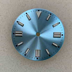 28.5Mm <strong>Watch</strong> Dial for Sek-o Nh35/8215/2836 Movement Single Double Nail Green Luminous Dial <strong>Watch</strong> Accessories - Product Image 4