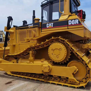 Bulldozer CAT D8R usado pesado 37 toneladas máquina oruga de segunda mano buen estado Bulldozer Caterpillar CAT D8R usado a la venta - Product Image 1