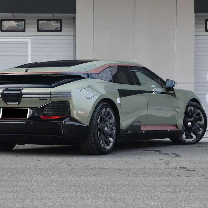 2023 model luxury car Hiphi Z pure electric 672 horsepower maximum