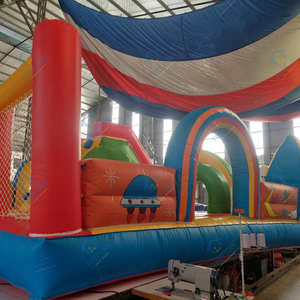 Características de Fácil Instalación: Castillo Inflable Arcoíris para Parques de Diversiones, 6,3m x 5,5m, Material PVC, Aplicación de Juegos de Vietnam - Product Image 4