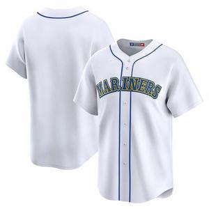 Großhandel Hochwertige Günstige American Team Baseball Genähte bedruckte Jersey Seattle All Player MLBing Sportswear Shirt Trikots - Product Image 6