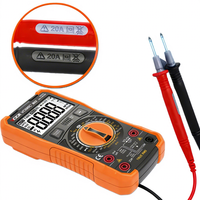 Multimeter Digital Genggam untuk Mengukur Tegangan AC/DC, Arus, Resistansi, dan Dioda