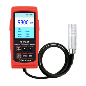 Dr9000a xách tay có thể sạc lại rộng-phạm vi mạ kẽm độ dày lớp phủ Meter đo lường của bề mặt kim loại lớp phủ - Product Image 1