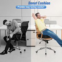 Coussin de siège confortable pour soulager les douleurs du coccyx, coussin de chaise de bureau pour le soutien en position assise, soulagement des douleurs du coccyx et de la sciatique