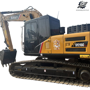 Excavadora de cadenas usada SANY 215, de segunda mano, marca original japonesa, 21.5 toneladas, excavadora de cadenas de tamaño mediano, excavadora usada. - Product Image 2