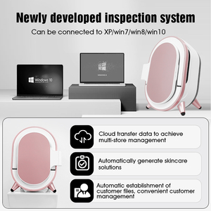 Machine magique de scanner de peau de miroir de vente chaude/analyseur facial intelligent de peau pour l'esthétique clinique - Product Image 6
