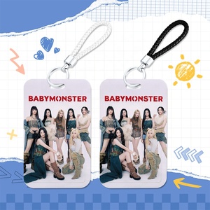 Kpop Star BL BT tw Illit ที่ใส่บัตรพลาสติกแบบเลื่อนได้สำหรับนักเรียนบัตรอาหารบัตรโดยสารรถประจำทาง - Product Image 4
