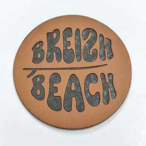 XP-Premium Private Label Collar de perro de cuero Etiquetas de logotipo de cuero en relieve personalizadas con monograma para marca de regalo de lujo - Product Image 6