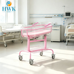 Cama Pediátrica Multifuncional con Ruedas Bloqueables y Barandillas Laterales <span class=keywords><strong>de</strong></span> Seguridad para Bebés, Niños Pequeños y Niños, para <span class=keywords><strong>Hospital</strong></span> y Hogar - Product Image 1