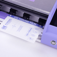 Hidrogel asli 3D UV Curing ponsel pelindung layar Film untuk Samsung S22 Ultra S23 untuk Google Pixel 7 untuk Iphone 15 14