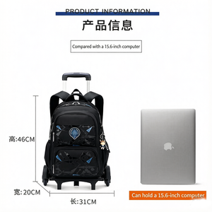 Zaino Elegante con Stampa per Ragazzi delle Scuole Superiori, Vendita all'Ingrosso, con Fodera Impermeabile in Poliestere per Bambini - Product Image 5