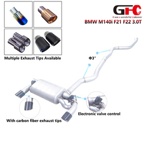 Système d'échappement sport pour <span class=keywords><strong>BMW</strong></span> <span class=keywords><strong>M140i</strong></span> F21 F22 3.0T 2016, en acier inoxydable 1,5 mm, type Catback, <span class=keywords><strong>prix</strong></span> usine - Product Image 4