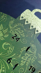 Especificaciones Buen precio Forma redonda Calendario de Adviento con 24 espacios - Product Image 4