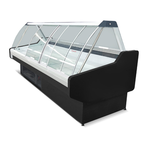 <span class=keywords><strong>Vitrine</strong></span> réfrigérée autonome pour comptoir de <span class=keywords><strong>service</strong></span>, idéale pour la pâtisserie et la viande cuite, équipement de boucherie - Product Image 3
