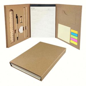 Customizable Logo A5 <b>Notebook</b> <b>Set</b> School Office Notepad Memo Pad Jotter <b>Notebook</b> With Pen and Sticky Notes - Product Image 1