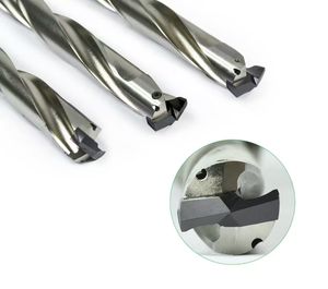 Insert de foret à couronne TPDB à verrouillage latéral, alternative au <span class=keywords><strong>DLC</strong></span>, en carbure de tungstène revêtu pour tour CNC, haute résistance à l'usure - Product Image 4