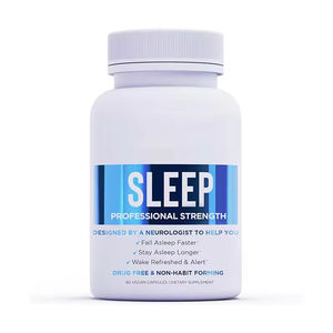 Cápsulas de Suplemento para Dormir para Adultos, Veganas, de Marca Privada, con Melena de León, L-Teanina, Glicinato de Magnesio, Piperina, Ashwagandha, para la Memoria - Product Image 1