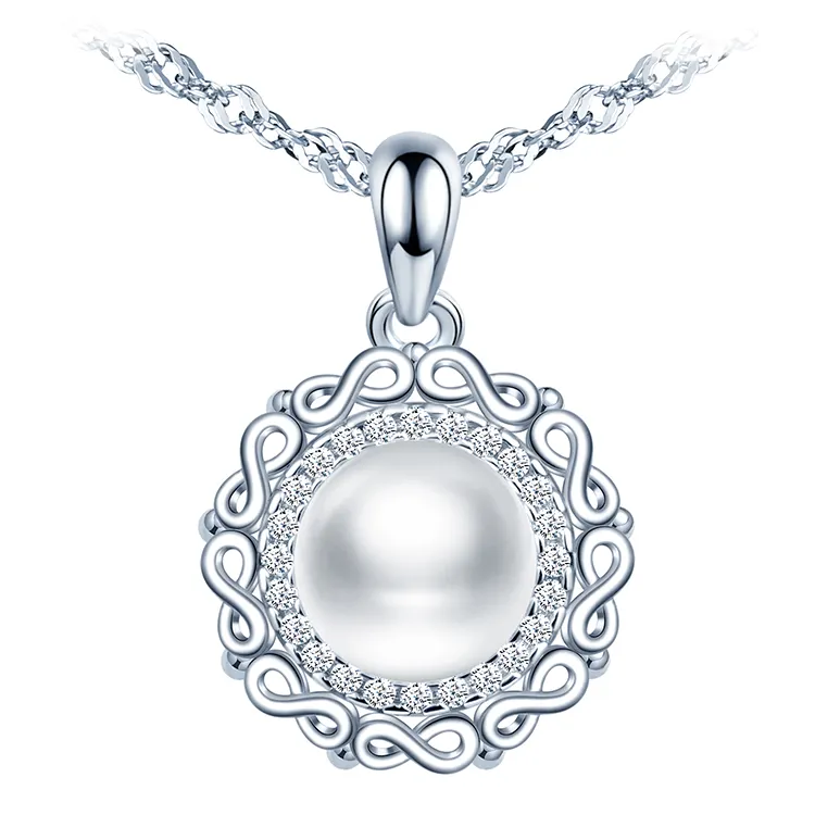 Pendentif de perles de coquillage en argent Sterling 925, collier Design de luxe, nouvelle collection
