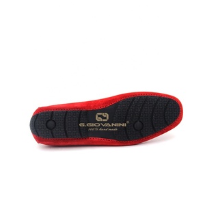 GIOVANINI degli uomini di ROSSO della pelle scamosciata della mucca lace - up comfort scarpe da barca in pelle scamosciata fannullone scarpe oem mocassino in pelle <span class=keywords><strong>uomo</strong></span> - Product Image 6