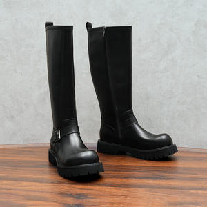 Nouvelles Bottes Classiques de Designer pour Hommes en Cuir Véritable Automne-Hiver 2025 – Confortables, Imperméables et Antidérapantes pour le Travail - Product Image 3