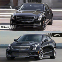 Kits de Parachoques Delanteros para Automóvil, Kit de Carrocería para Cadillac ATS 2014-2019, Actualización al Estilo ATS-V, Kits de Conversión de Reemplazo Directo