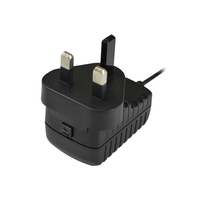 Adaptateur secteur mural AC/DC 6V 1.2A 7.2W DOE VI Prise US EU UK AU DC 5.5*2.1mm CE FCC RoHS pour petits appareils électroniques OEM