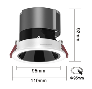 5W 7W 10W 12W 15W 18W Mini faretti piccoli LED da incasso a parete trimmless per regolare il faretto faretto - Product Image 3