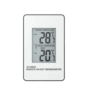 433MHZ Wireless Indoor Outdoor Thermometer Remote Wireless Sensor Transmits Data with High Temperature