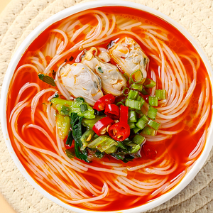 Fideos de arroz con ajo y almejas, fideos de arroz, Cubo de cerveza instantánea en taza, embalaje de fideos instantáneos, fideos finos - Product Image 2