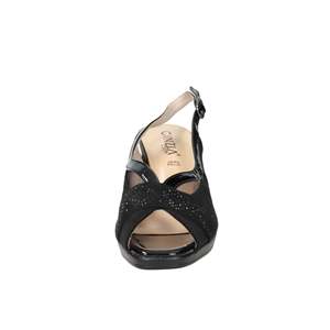 Cinzia <b>Soft</b> Women's Heeled Sandal CI1041 Black Size 38 Patent Leather Slingback - Product Image 6