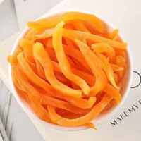Zacht Gebakken Met Suiker Gedrenkte Zoete Aardappelchips Fruit-En Groentesnacks In Zak Gedroogde Zoete Aardappelen