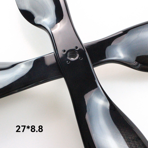 ใบพัดโดรนคาร์บอนไฟเบอร์27*8.8นิ้วทรงพลังใบพัดสี่ใบพัดที่มีประสิทธิภาพสำหรับโดรน U11 KV120 Avion - Product Image 4