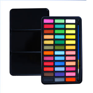 Juego de acuarelas profesionales, 36 colores, caja de lata - Product Image 4