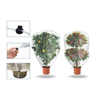 Insectennet met UV-behandeling, anti-insecten zakken voor tuinieren, boomgaard, groenten, bloemen, fruit, anti-insecten net afdekking met trekkoord