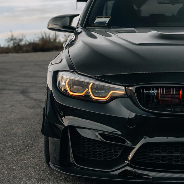 Amber Yellow Red Blue Angel Eyes DRL LED Lights for BMW F80 F82 M3 M4 Ikon Style Front Lamp Car Accessories LED Module