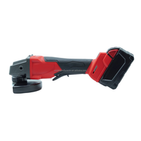 Meuleuse d'angle sans fil 18V, sans balais, 125mm, 9500 tr/min, pour le travail du bois et du métal, Meuleuse professionnelle 18V