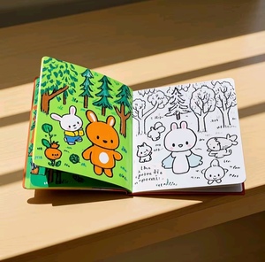 Fábrica de impresión personalizada China Barato a todo color de tapa blanda de bolsillo Impresión de libros para niños - Product Image 2